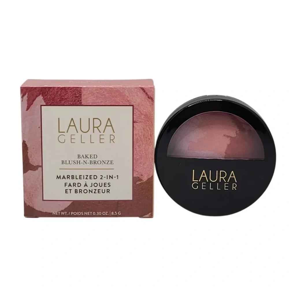 Laura Geller Baked Blush-N-Bronze | Rose Bronze | New | Natural Finish - Picture 1 of 12